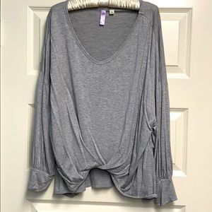 Francesca’s slouchy shirt